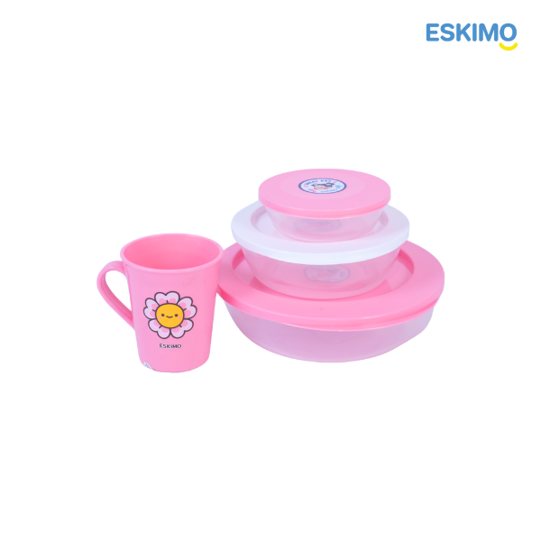 กระปุกอาหารพลาสติก | สินค้ามีสต็อกพร้อมส่ง Eskimo