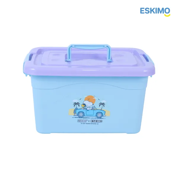 กล่องเก็บของอเนกประสงค์ Snoopy | สินค้ามีสต็อกพร้อมส่ง Eskimo