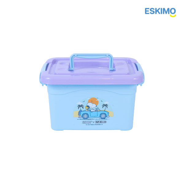 กล่องเก็บของอเนกประสงค์ Snoopy | สินค้ามีสต็อกพร้อมส่ง Eskimo